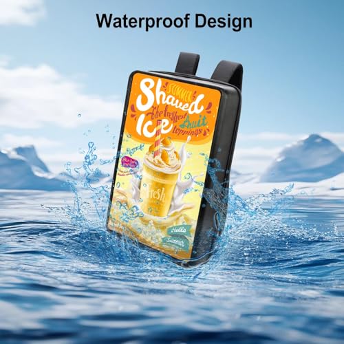 Image of 21.5 Inch Touchscreen Advertising Backpack, 1000nits High Brightness LCD Screen Backpack, IP65 Waterproof Digital Signage Backpack with USB /App /CMS Input for Auto Playback, Split Screen, Android 11OS