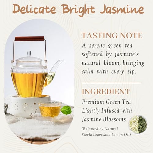 Image of Johou Jasmine Green Tea Pods for Keurig K-Cup brewers, 24 pods