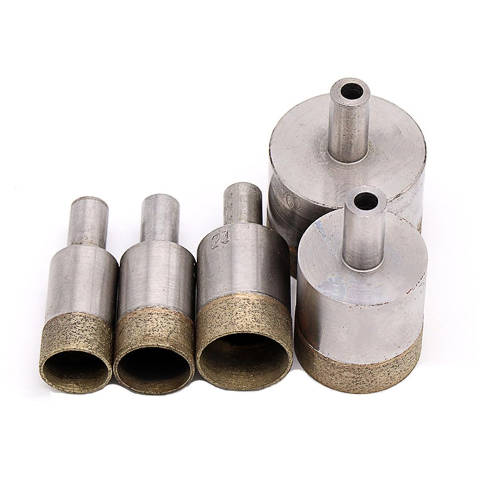 1PC 4-86mm spiekany diamentowy otwieracz do otworów wiertło walcowe z chwytem prostym do szkła/ceramiki/marmuru/płytki ceramiczne wiercenie cięcie, 81mm