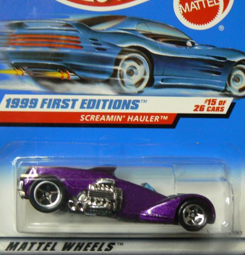 Hot Wheels Mattel 1999 First Editions 1:64 Scale Purple Screamin