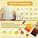 iLAND Air Dry Clay Kits Fun Crafts for Teens DIY Mini Bakery Miniature Food Toy Easy Crafts for Adult Women 1/12 Scale Accessories of Dollhouse Kitchen Creative Family Game Night Birthday Gift Ideas