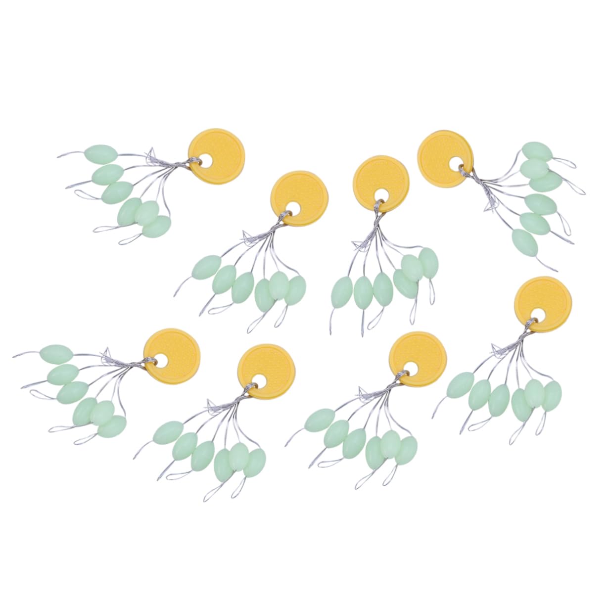 Balacoo Night Luminous Fishing Buoy Medium Space Bean for Night Fishing Durable and Robust Design for Line Use