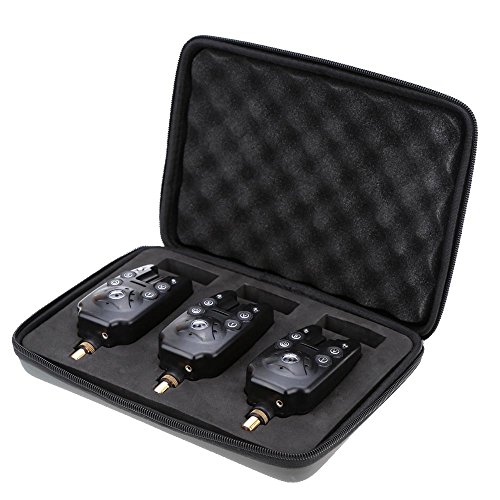 Lixada Draadloze beetmelder, digitaal vis-alarm, led-alarmindicator, draadloze beetverklikker, tas met ritssluiting - Image 7