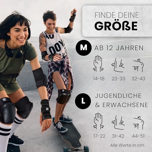 99FLIPS Inliner Schoner Erwachsene - Knieschoner Inliner Erwachsene – Ansicht 4