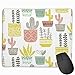 Produktbild Cactus and Flowers Rechteckiges rutschfestes Gaming-Mauspad Tastatur Gummi-Mauspad für Heim- und Büro-Laptops