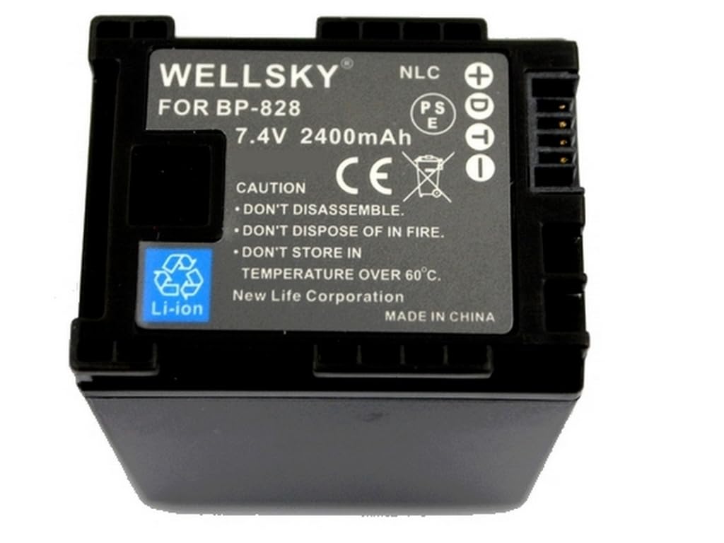 キヤノン バッテリーパック BP-820 Amazon | NLC BP-820 BP-828 互換バッテリー [ 純正充電器で充電可能