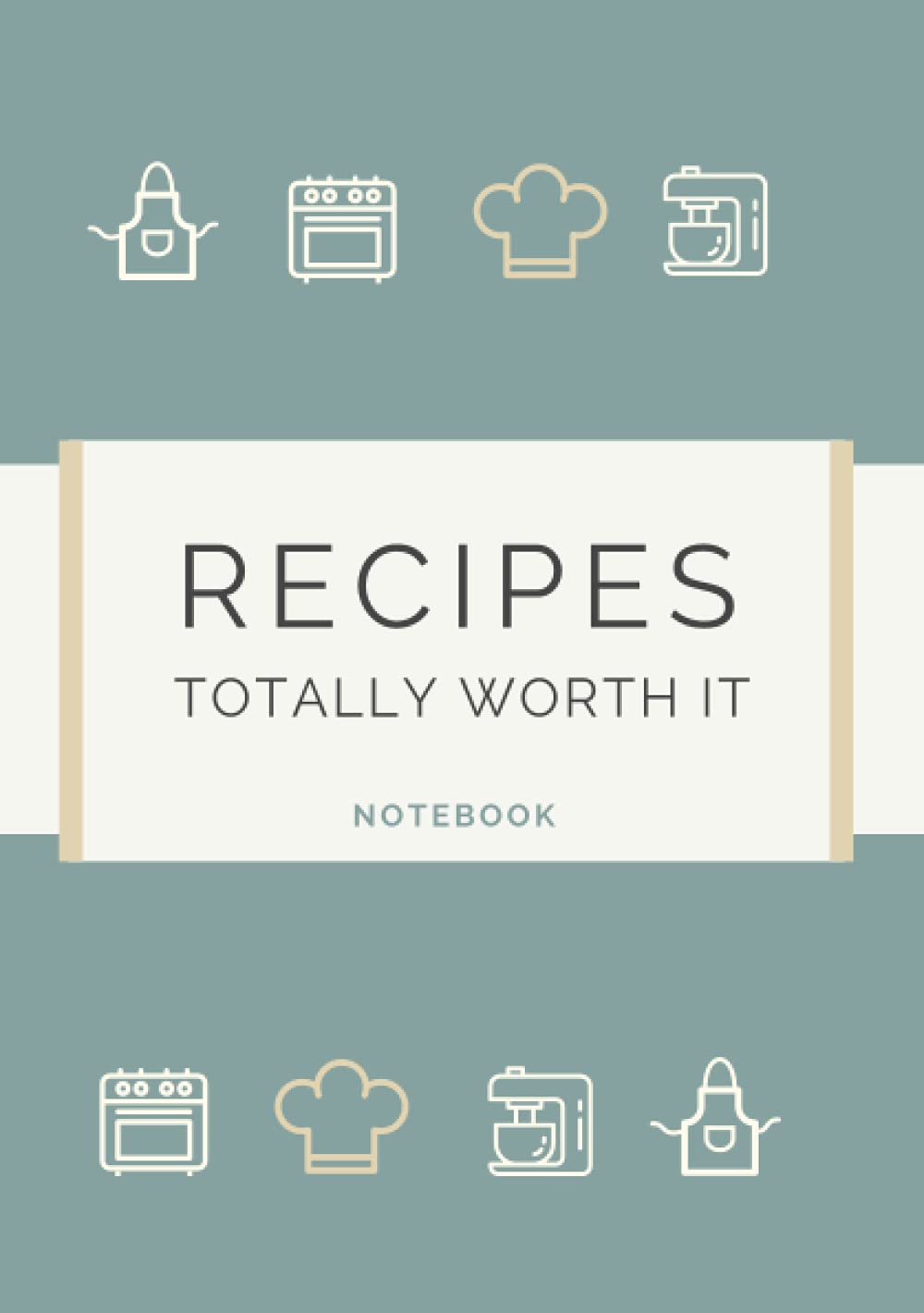 Recipes Notebook: A5