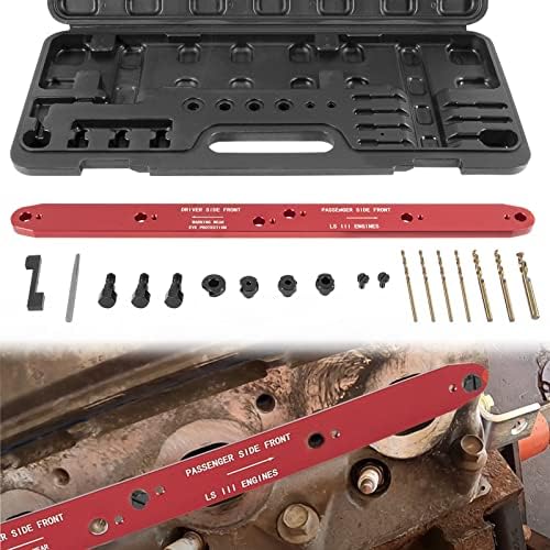 71400 Manifold Drill Template for GM/Chevy LSIII 4.8L, 5.3L & 6.0L Motors 1999-2007, Removes Broken Exhaust Manifold Bolts
