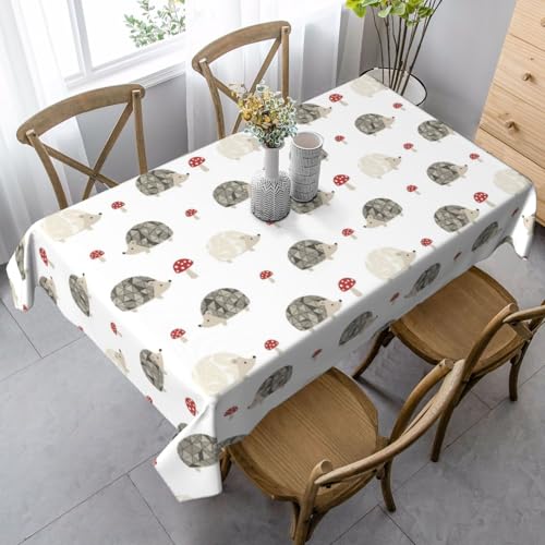 Nappe de table champignons d'automne 137x183 rectangulaire pour jardin - 2