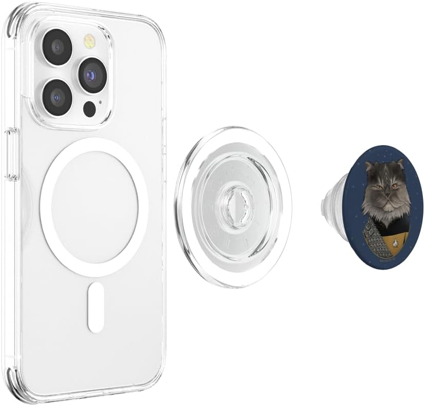 Star Trek: The Next Generation Worf Cat PopSockets PopGrip for MagSafe