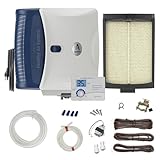 AprilAire 720AKZ Whole-House Fan-Powered Evaporative Humidifier – 21 GPD, Water Saving, Automatic Digital Control, Installation Kit, for up to 6,250 Sq. Ft., Part of the AprilAire Healthy Air System