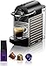 Krups Nespresso Pixie XN304T - Cafetera monodosis de cápsulas Nespresso, Compacta, 19 bares, Apagado automático, Color Gris Titanio, 14 cápsulas interior