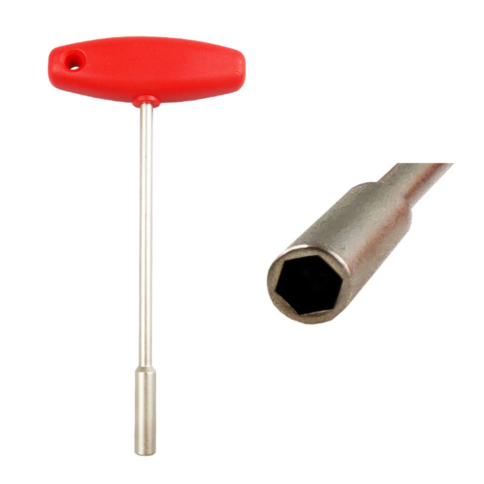 mioosho Portable Bike Hidden Spoke Wrench Bicycle Repair Tool Mountain Bike Repair Socket Wrench