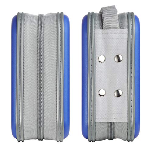 Alavisxf Xx Cd Case, 48 Capacity Hard Plastic Dvd Case Portable Zipper Cd Case Holder Large Storage Disc Wallet Bag For Car Home Travel (Blue, 48 Capacity) #TOP2