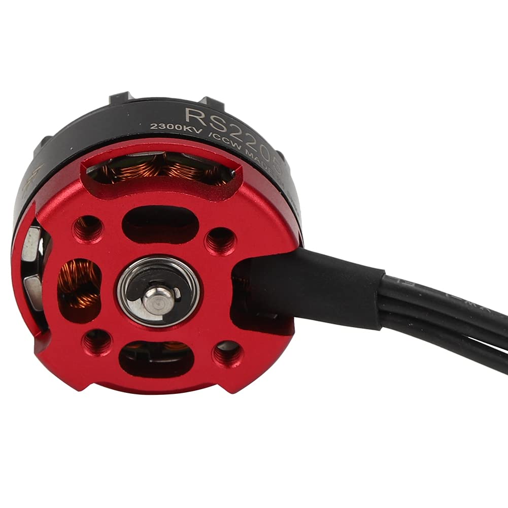 Motore Brushless ESC Set RS2205 2300KV FPV Racing Drone Motore con Magneti Al Neodimio N52 BLHeli S 30A ESC 1024g Spinta per 3S 4S RC Drone Racers (brushless + set)