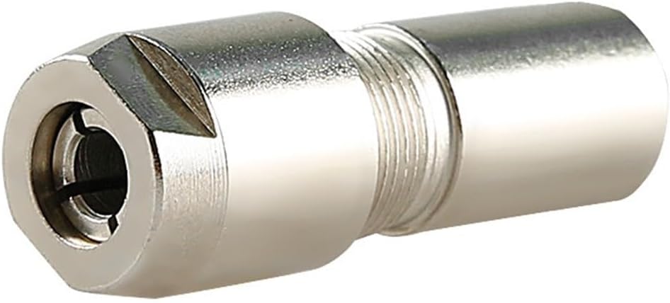 Angle Grinder to Straight Adapter 3mm 6mm Chuck, Die Grinder Conversion Head for Metal Wood Stone Polishing, Compact Grinding Accessory for Tight Spaces(3mm)