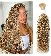 Liqusee Wtater Wave #27 Human Braiding Hair 100g One Bundle/Pack Bulk Human Hair for Braiding No ...