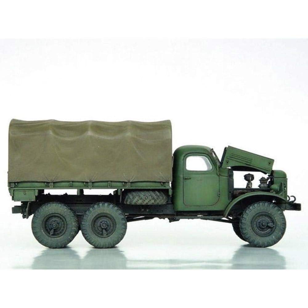 Trumpeter 01001 - Modellino di Furgone Militare sovietico ZIL-157 6x6