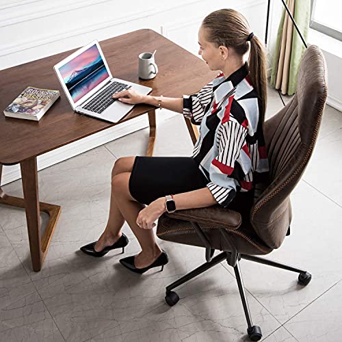 Ovios B0833NX1DQ Office Chair Computer High Back Adjustable Ergonomic Desk Chair Executive Swivel Task Chair thumb #6
