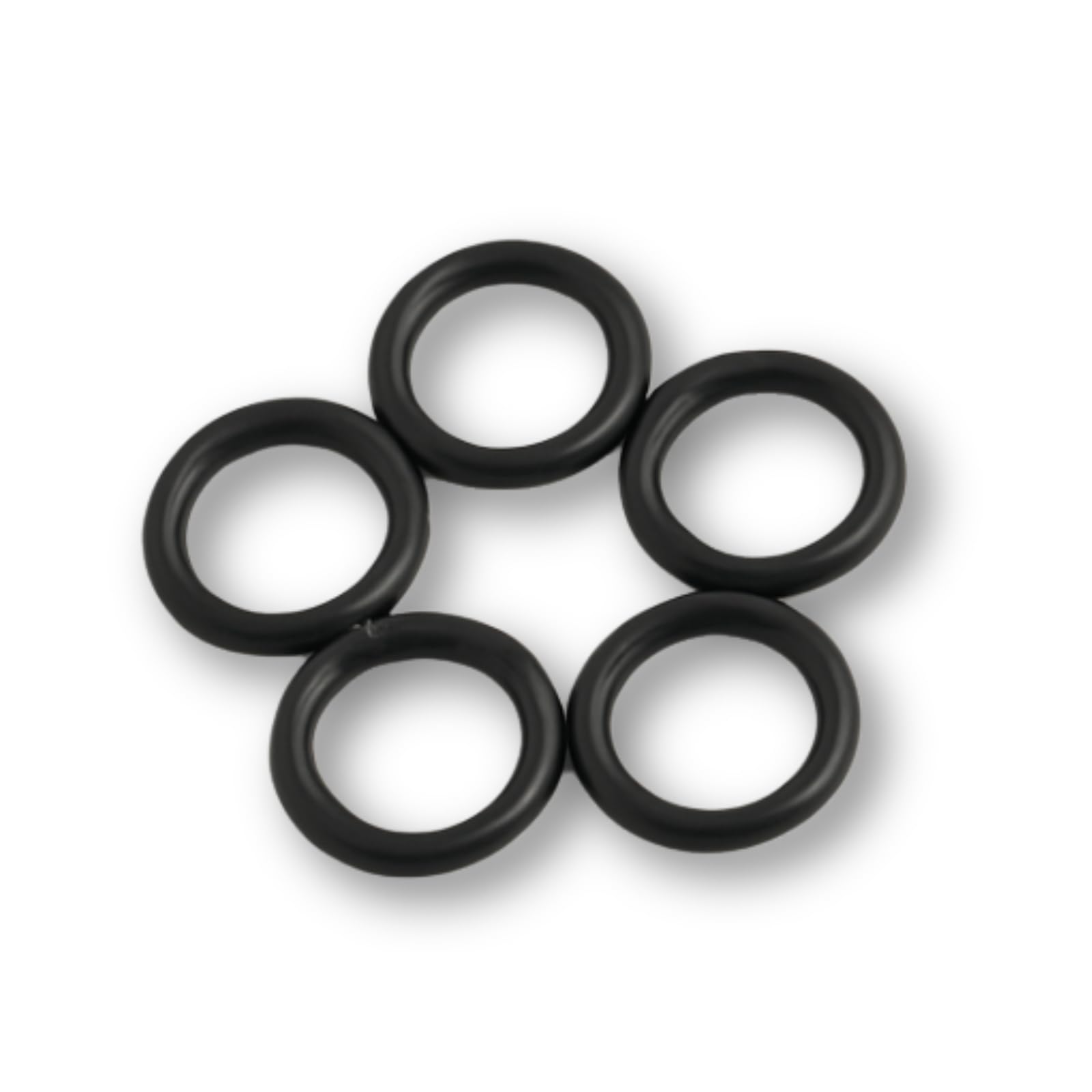 Junta tórica NBR, 249,3 x 5,7 mm, junta de goma, nitrilo, caucho acrilonitrilo butadieno de alta dureza, resistente al aceite, juego de 10 unidades, color negro