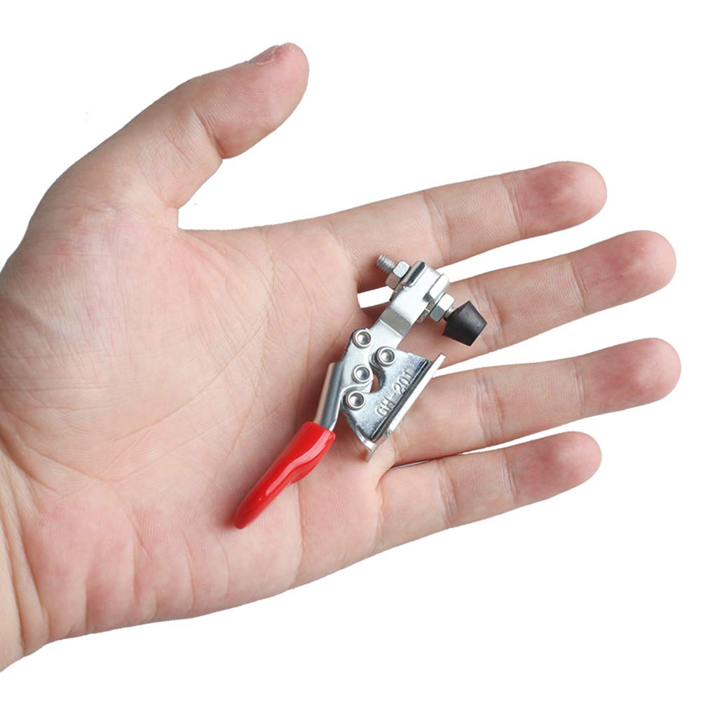 Pinze A Leva 6 Pezzi - Attrezzo A Sgancio Rapido Per Saldatura E Assemblaggio Elettronico - Con Staffa Orizzontale - Foto 6