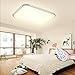 Produktbild ACXIN LED Deckenleuchte, Modern Deckenlampe, Ultraslim LED Panel Deckenlampe, Schlafzimmer Wandleuchte, Flurlampe, mit Fernbedienung Lampe, Dimmbar, 64W