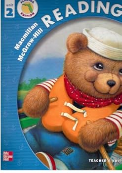Spiral-bound MacMillan McGraw Hill Reading Grade K Unit 2 Book