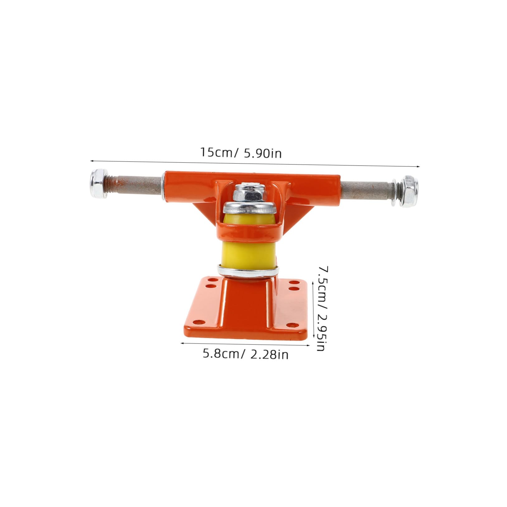 OSOLADY Skateboard Trucks for Boys and Girls 3.25 Inch Friction Skateboard Trucks Set