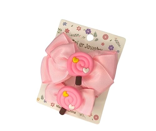 Presilha laço de cabelo menina criança tictac bico de pato Kit kt01