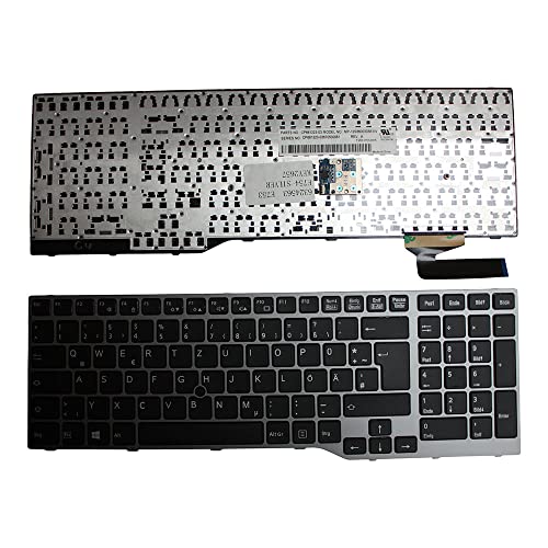 Clavier avec aiguille pour Fujitsu MP-12S86003D851W touches argent