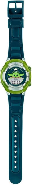 Star Wars Boy's Digital Quartz Watch with Silicone Strap MNL4031