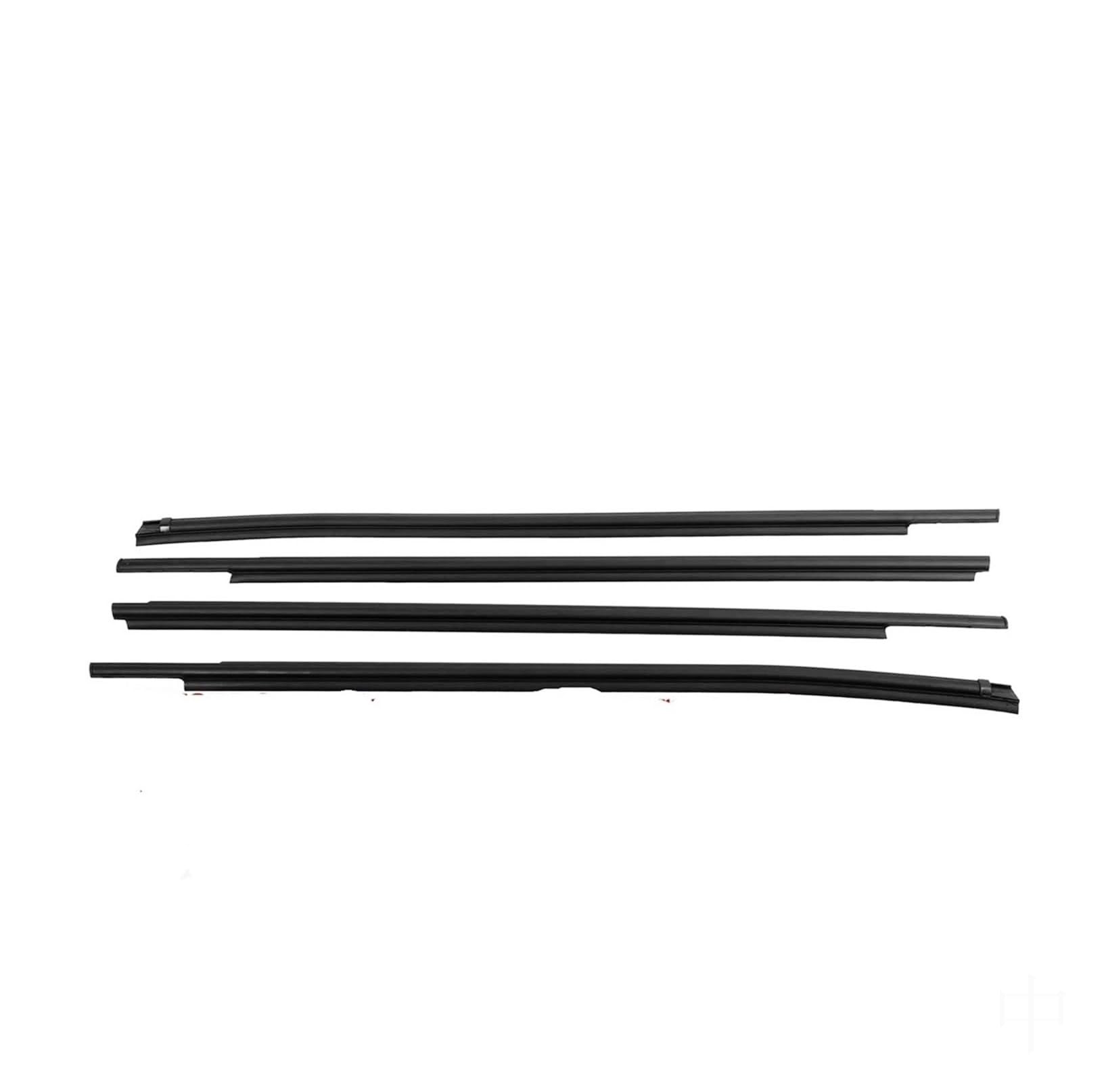 for Toyota for Hilux SR5 for Vigo Revo MK6 2005-2014 4Pcs Inner Windows Rubber Weatherstrip Door Strip Sealing Belt Trim Beltline Molding