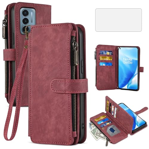 Accessoires OnePlus Nord N200 5G coque à rabat et protection verre trempé