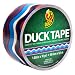 ShurTech PDT-1844 Patterned Duck Tape, 1.88 by 10-Yard, Patriotic Waves