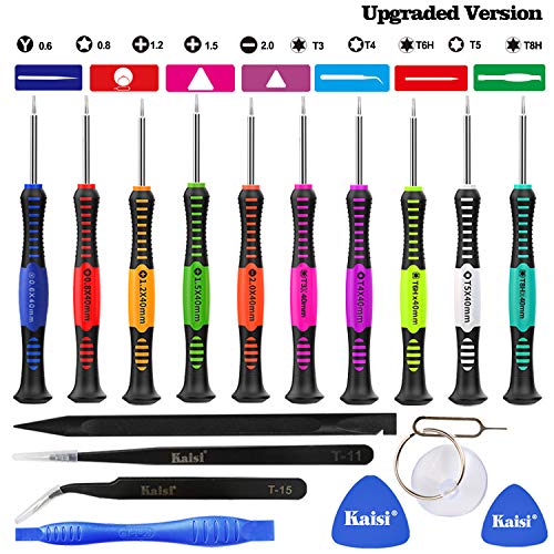 Kaisi Precision Screwdriver Set Professional Electronics Repair Tool Kit with Phillips Flathead