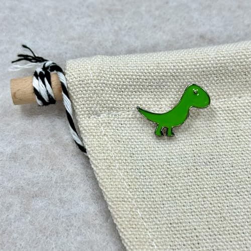 Green Dinosaur Enamel Pin Cartoon Animal Brooches Pin Badge Funny Enamel Lapel Brooch Clothes Bag Backpacks Lapel Badge Pin4