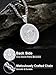 U7 Jewelry Stainless Steel Catholic Jewelry Round Coin Medal Pendant Saint Benedict Necklace for Men Women