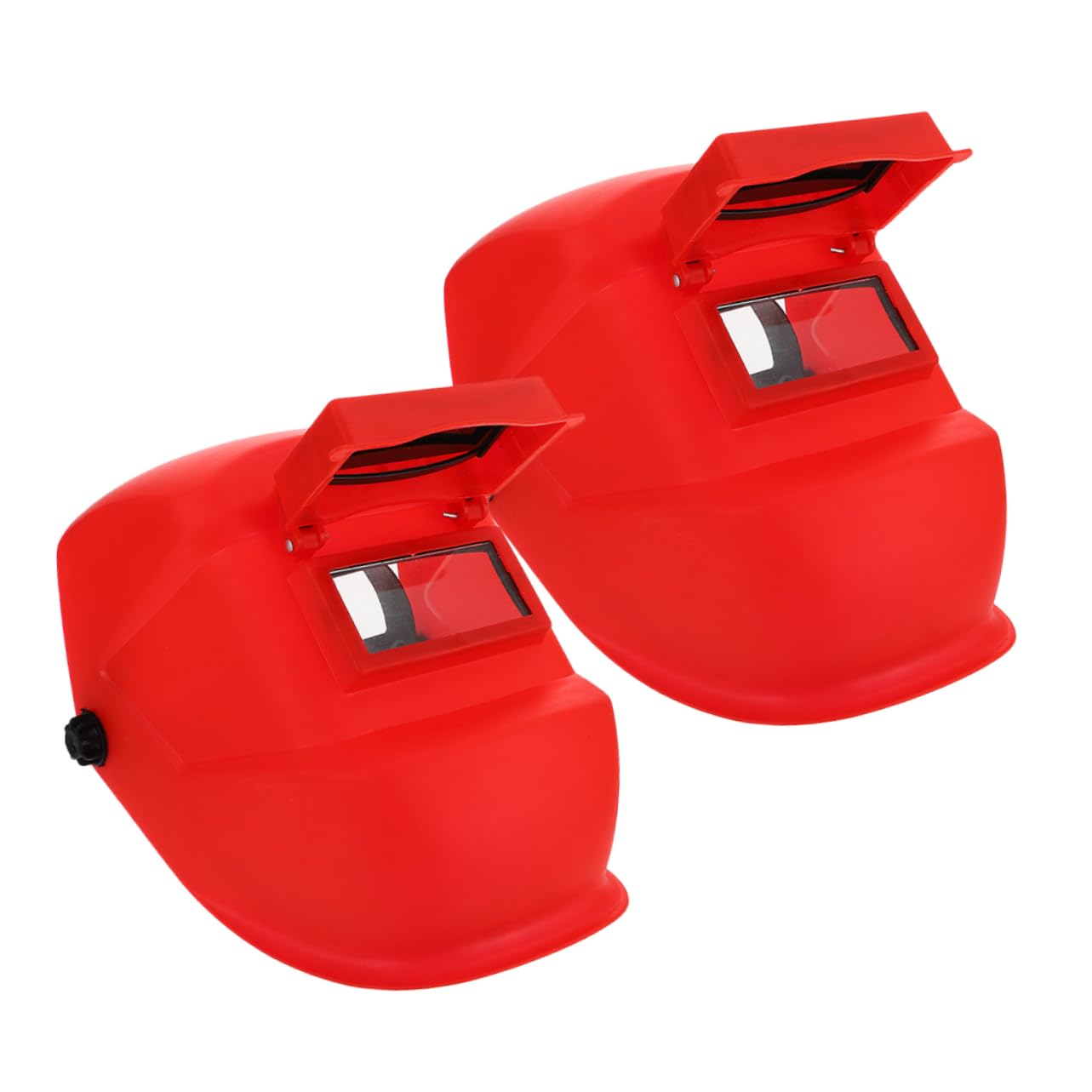VILLCASE 2Pcs Plastic Welding Mask Protective Welding Hood Lightweight Welding Helmet for Arc Welding and Grinding Durable Welding Headgear