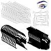 Cat-Eyeliner-Stencils20-Sets-2-in-1-Eye-Makeup-Tool-Kit-Smoky-Eyeliner-Stencil-Pads-Eyeshadow-Applicators-Eyeliner-Template-Plate Cat Eyeliner Stencils,20 Sets 2-in-1 Eye Makeup Tool Kit Smoky Eyeliner Stencil Pads Eyeshadow Applicators Eyeliner Template Plate