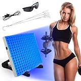 Bräunungslicht Solarium Portable Tanning Lamp für Home Gesichtsbräunung Tageslicht für Gesicht und Körper with Adjustable Stand and Hanging Hooks für Körper&Gesicht