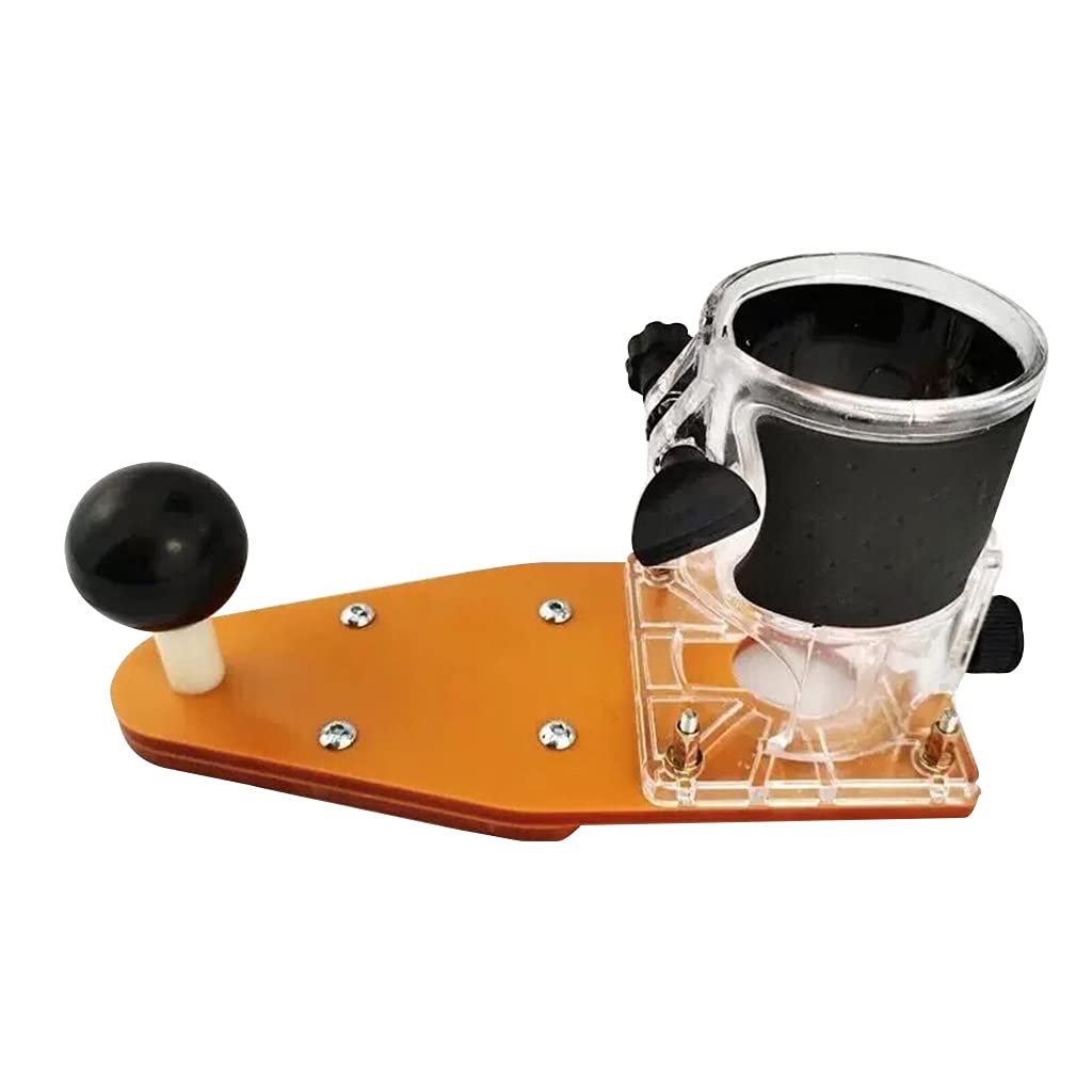 Loytv Balance Board + Transparent Cover Woodworking Electric Wood Milling For Triangle Board For Large Wood Equipment Process The Place Engraving And Slotting Balance Boards For Adults
