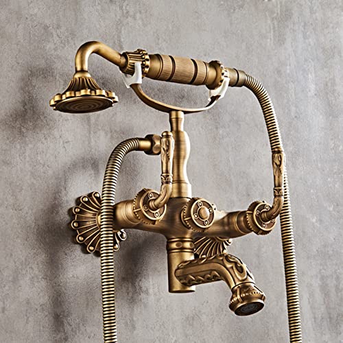 Ensemble de Robinet de Douche Rétro pour des Instants Uniques