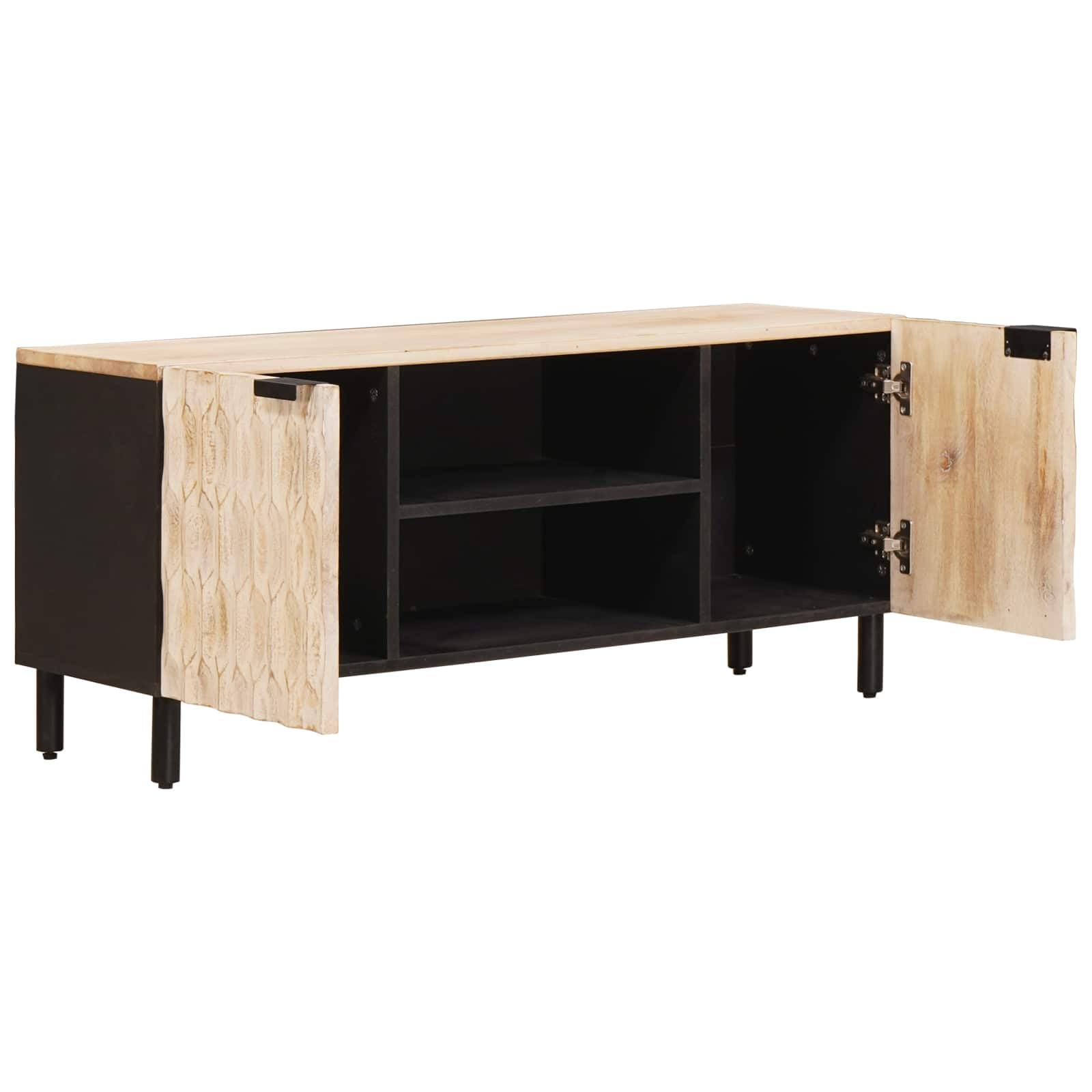 Mobile TV in legno manico 105 x 33 x 46 cm