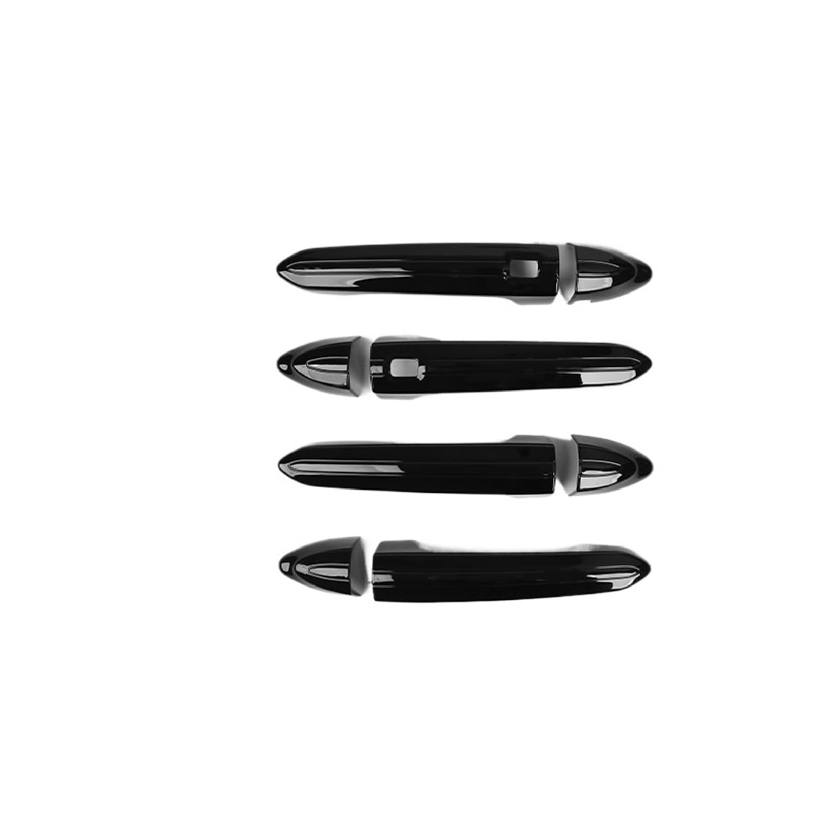 POVNZCVK car Door Handle Fit for Genesis G80 DH 2015-2020 LHD ABS Car External Door Handle Frame Bowl Cover Trim