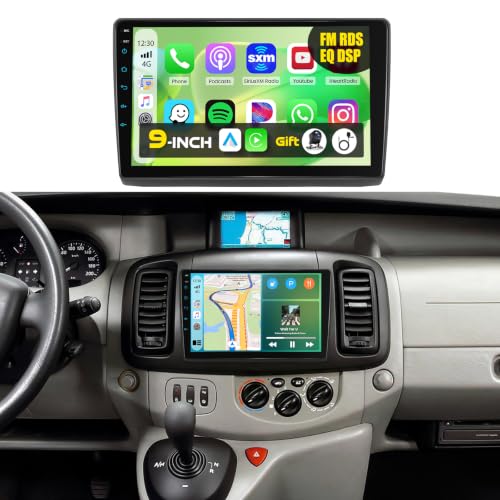 2 DIN Autoradio pour Renault Trafic 2001-2010 Opel Vivaro Nissan Primastar