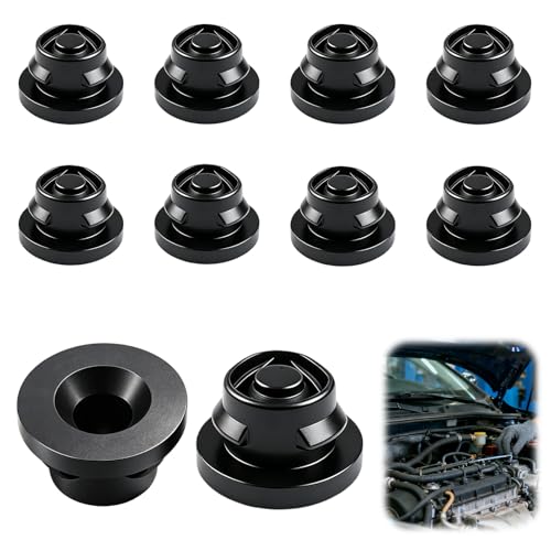 10 Pcs Silent Bloc Boite a Air, 1.6 HDI Compatible avec Citroën Berlingo C2 C3 C4 Peugeot 1007 206 207 307 308 3008 5008, Plot pour Filtre a Air OEM 1422A3