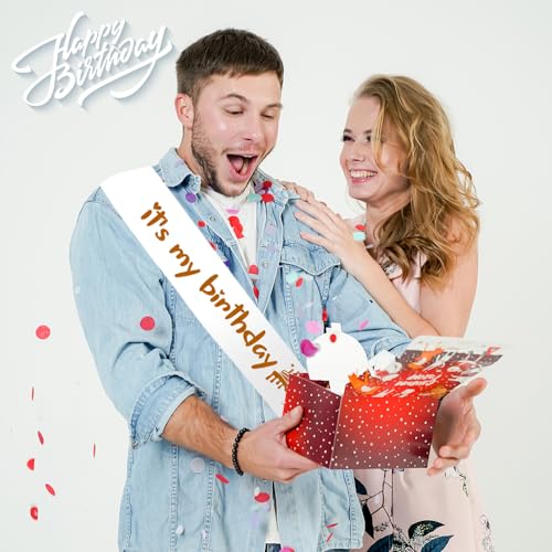My Birthday Sash - Birthday Decorations & Gifts for Women & Men - Party Suppliers3