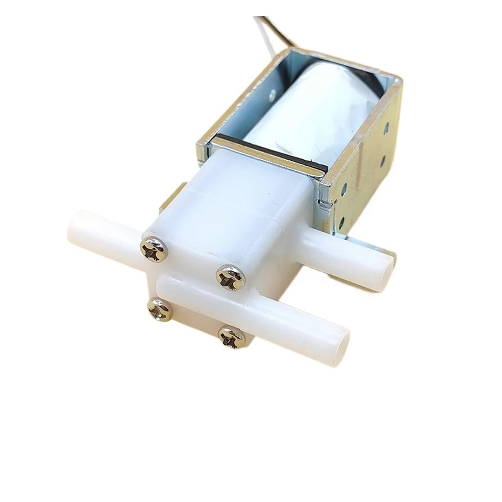 Vhkktuyd One Color Dc 24V 2-Position 3-Way Electric Solenoid Valve N/C N/O Water Air Flow Control Diy Massager Coffee Tea Machine