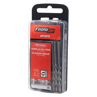 Roto-Zip 1/8 Guide Point Drywall Router Bits for Cutout Tools (16-Pack)