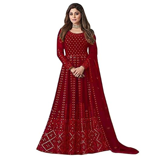 Ethnic Dresses Embroidery Gown Sequins 